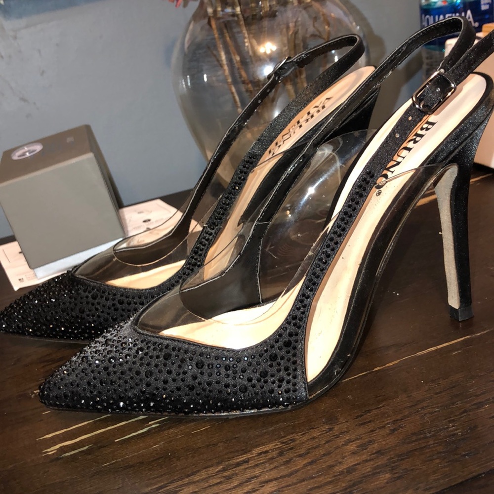 Brand new sexy dressy black heels size 9